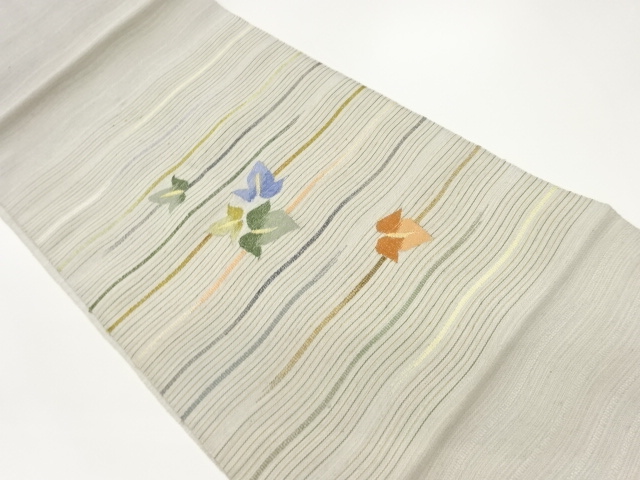 JAPANESE NAGOYA OBI / WOVEN STRIPE